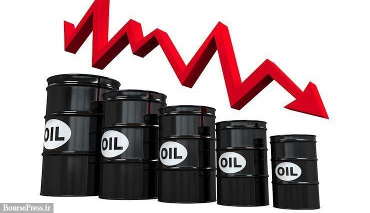 آخرین قیمت نفت با ادامه روند نزولی / نقش دو عامل 