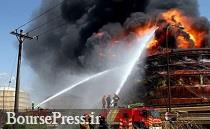 مهار آتش سوزی در پتروشیمی بورسی 