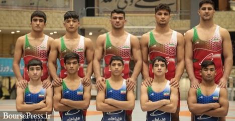با حمایت همراه اول تیم ملی کشتی فرنگی نوجوانان ایران قهرمان جهان شد